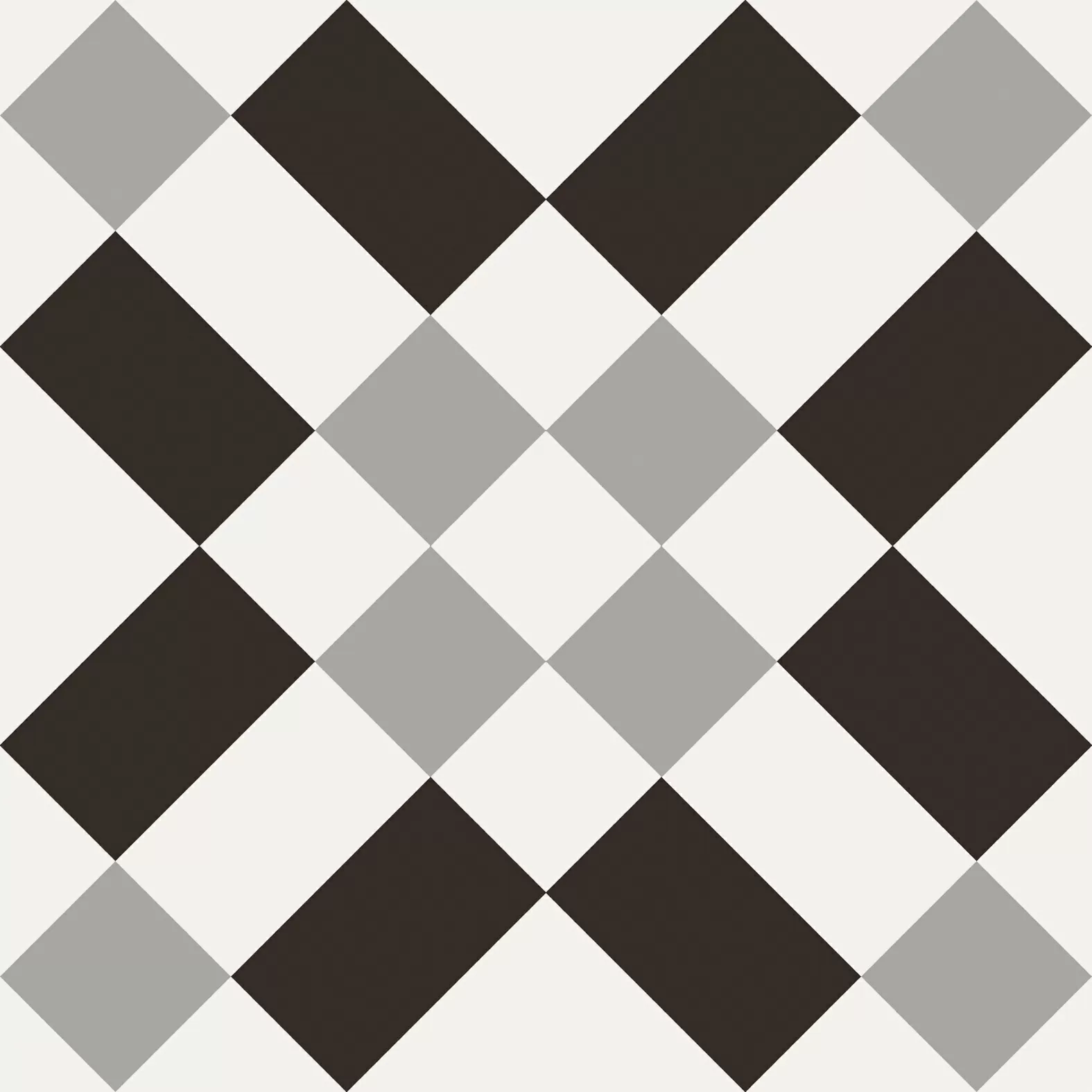 Керамогранит PBW02 patchwork black&white 02 20x20