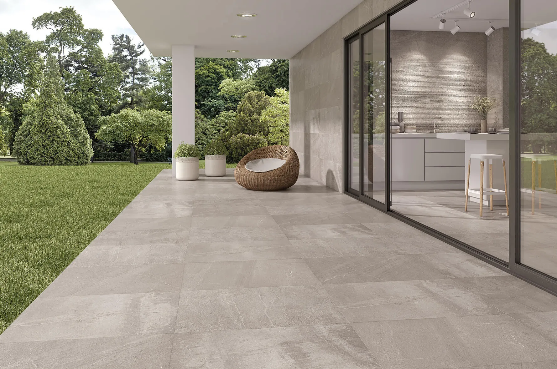 Плитка Sunstone Decor Grey 29x100