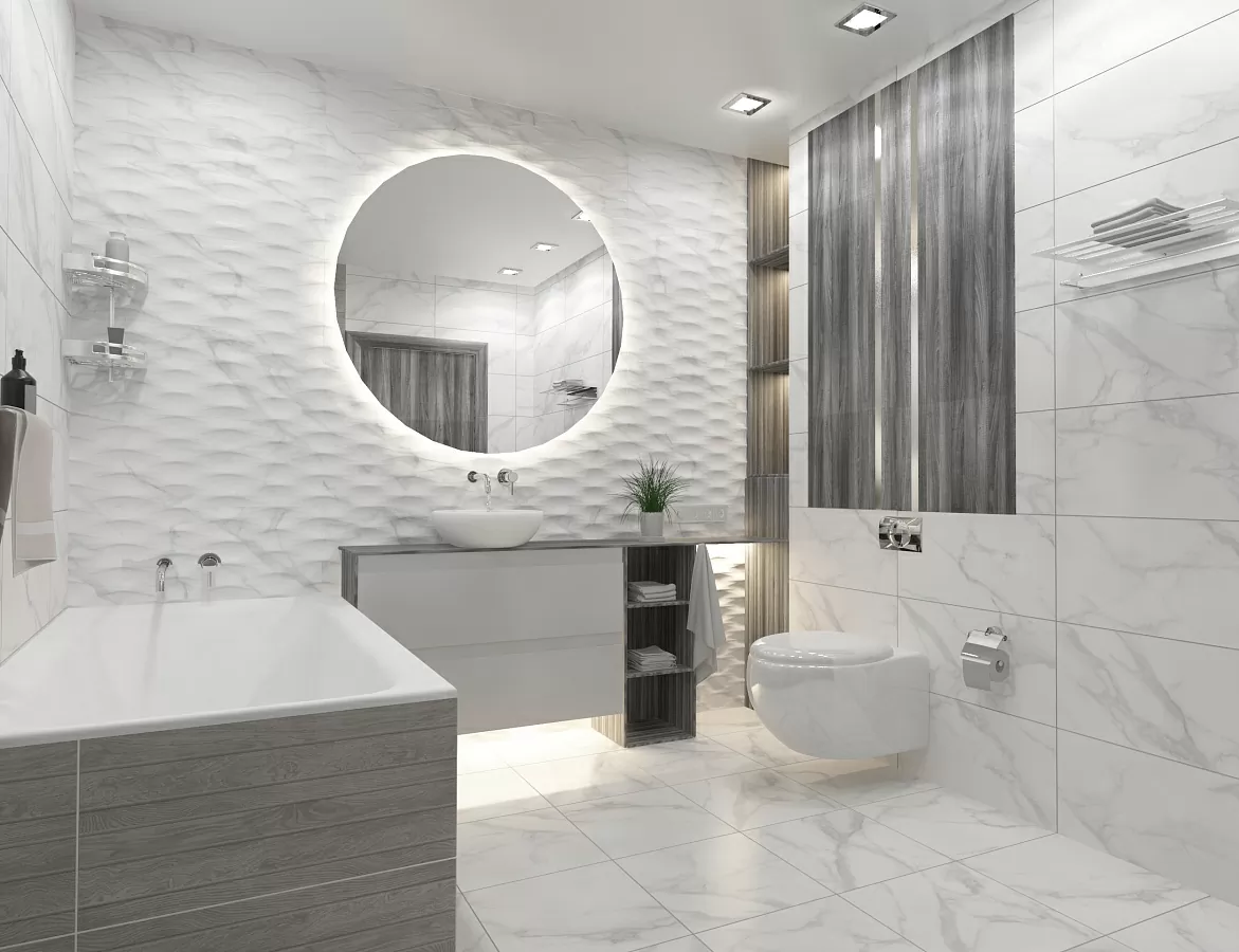 Плитка Calacatta Natura 1 33 31.5x63