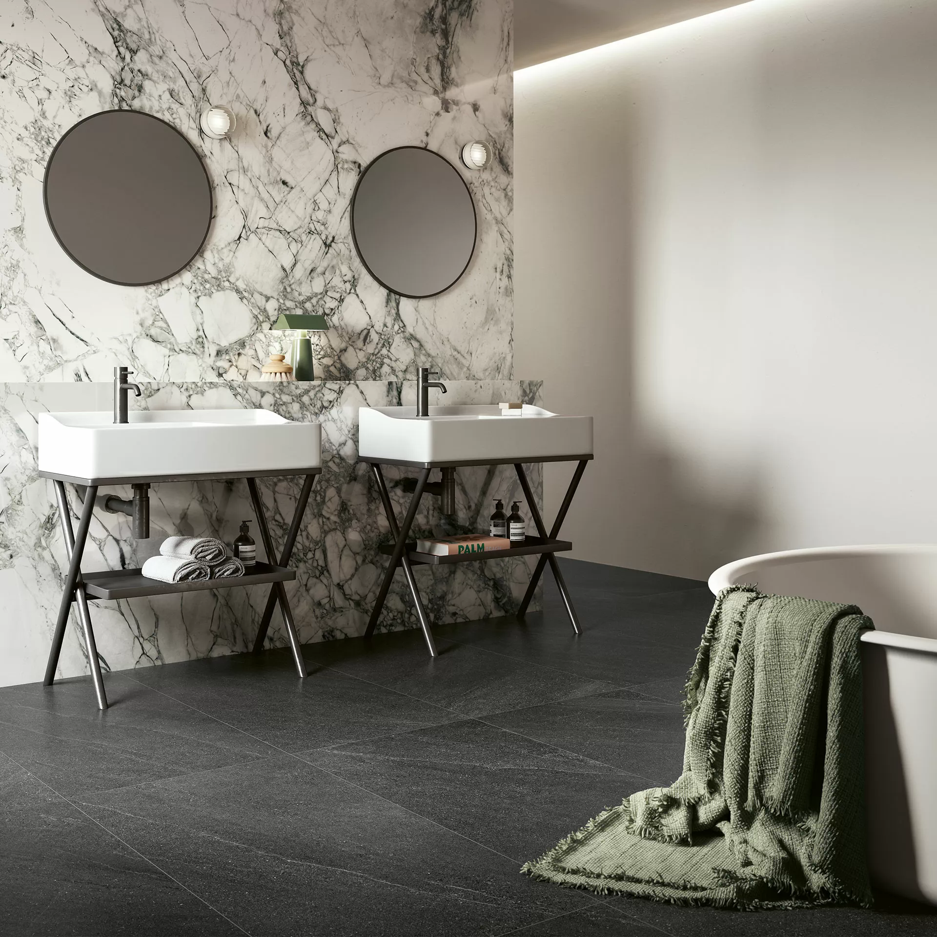 Керамогранит Eclettica Inserto Rett Bianco 60x120