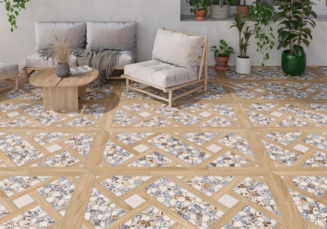 Керамогранит Trencadis Blanco 60x120