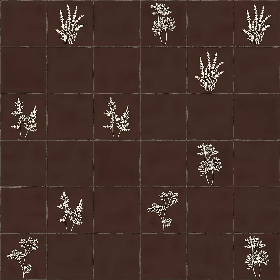 Плитка 348D Arvum-4 Garnet 13x13