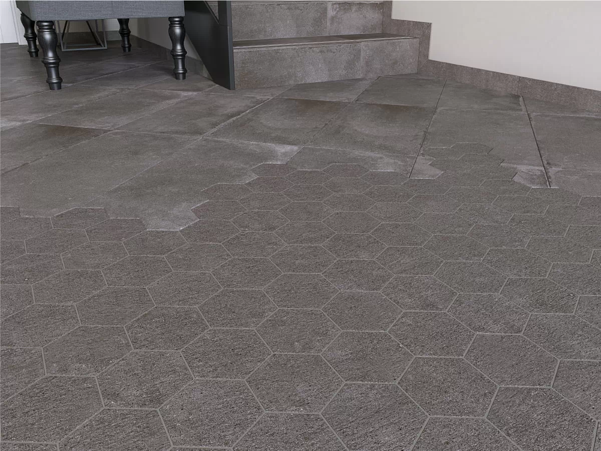 Керамогранит LS5A526 Плинтус Lofthouse светло-серый 7x59,8