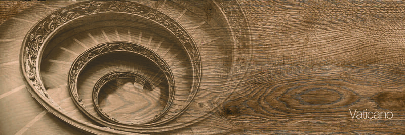 Керамогранит Italian Wood Dark Brown Декор GT-252/d01 20х60 (микс)