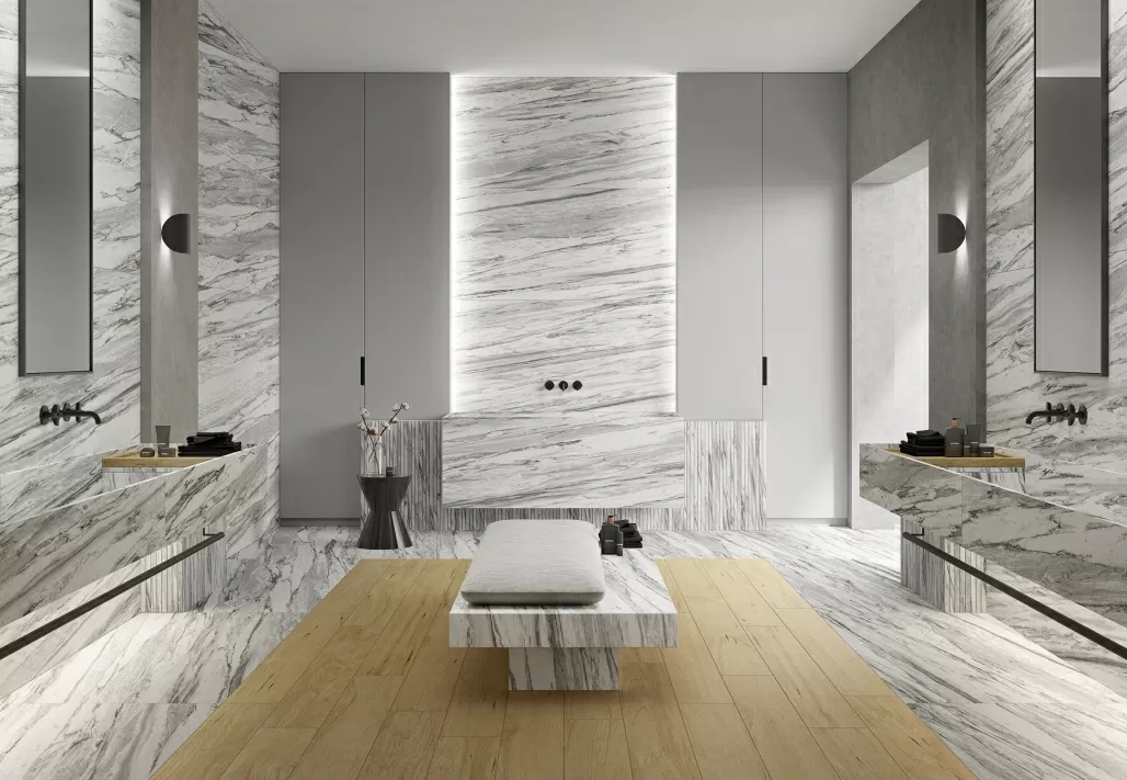 Керамогранит 610130004601 Skyfall Неро Смеральдо Плинтус Нат Рет 7,2x60