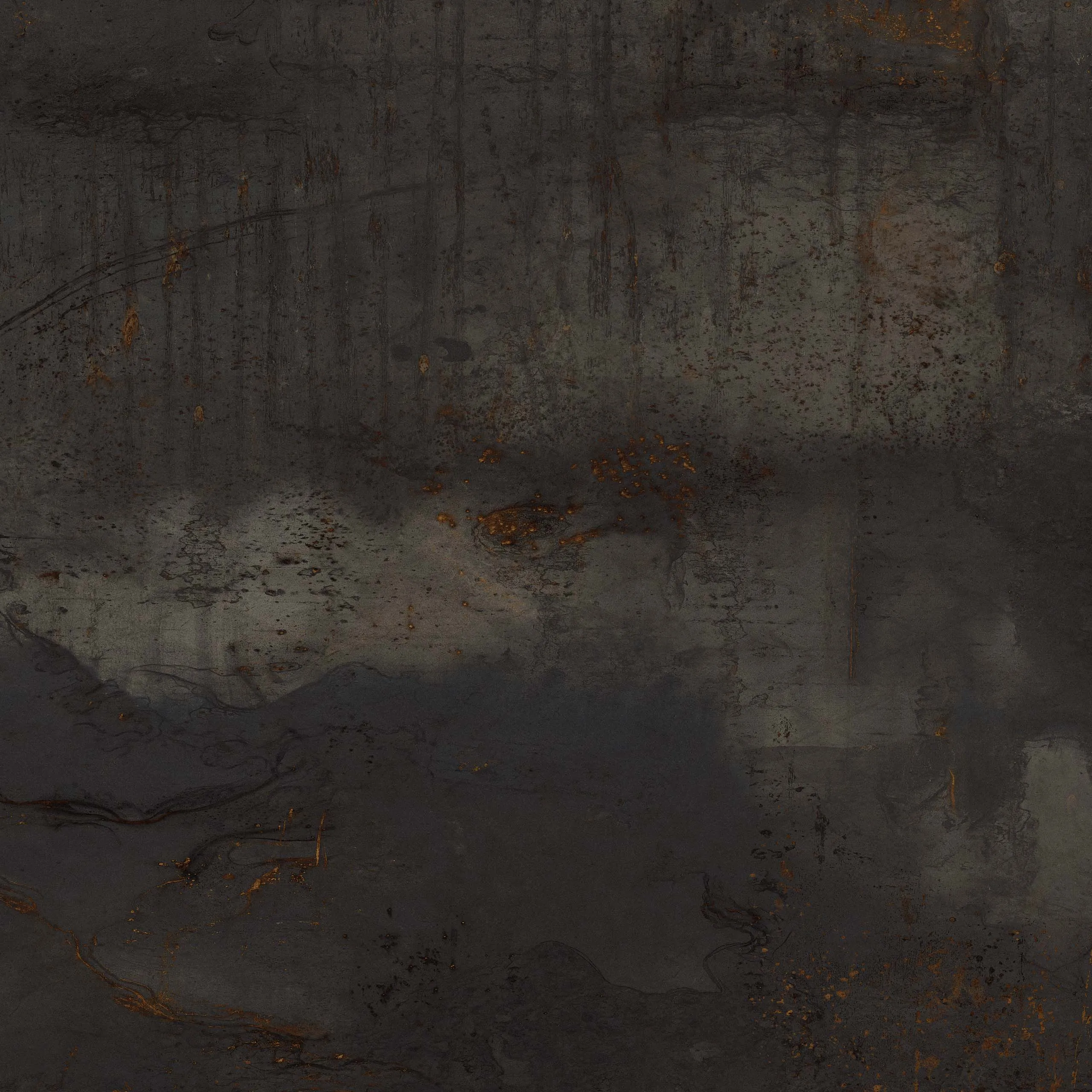 Керамогранит TP02 Patina Black Неполированный Рект. 80x80x11