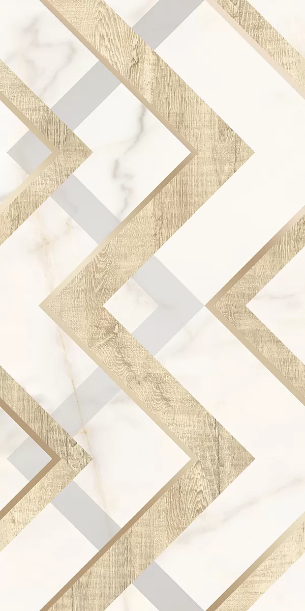 Плитка 589002001 Декор Apulia Oro Geometria 31,5х63