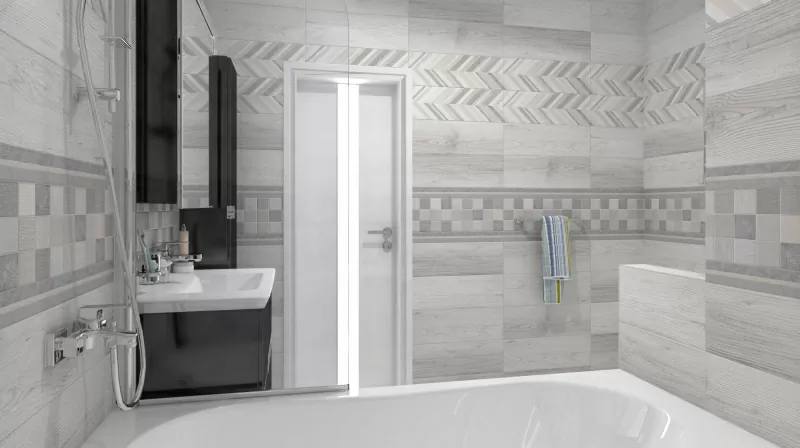 Керамогранит Норданвинд декор 7364-0003 (3606-0031) 20х60