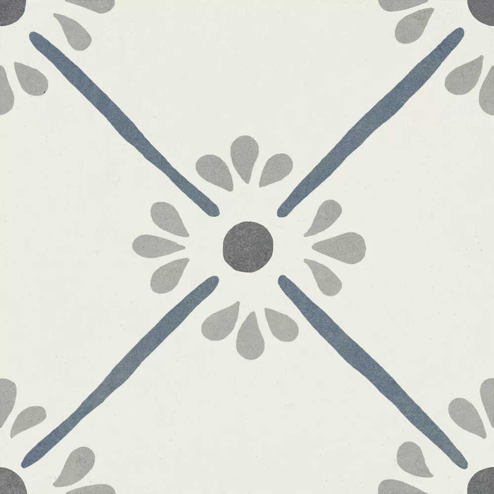 Керамогранит 37787 Provenza Blue Flower/22,3 22,3x22,3