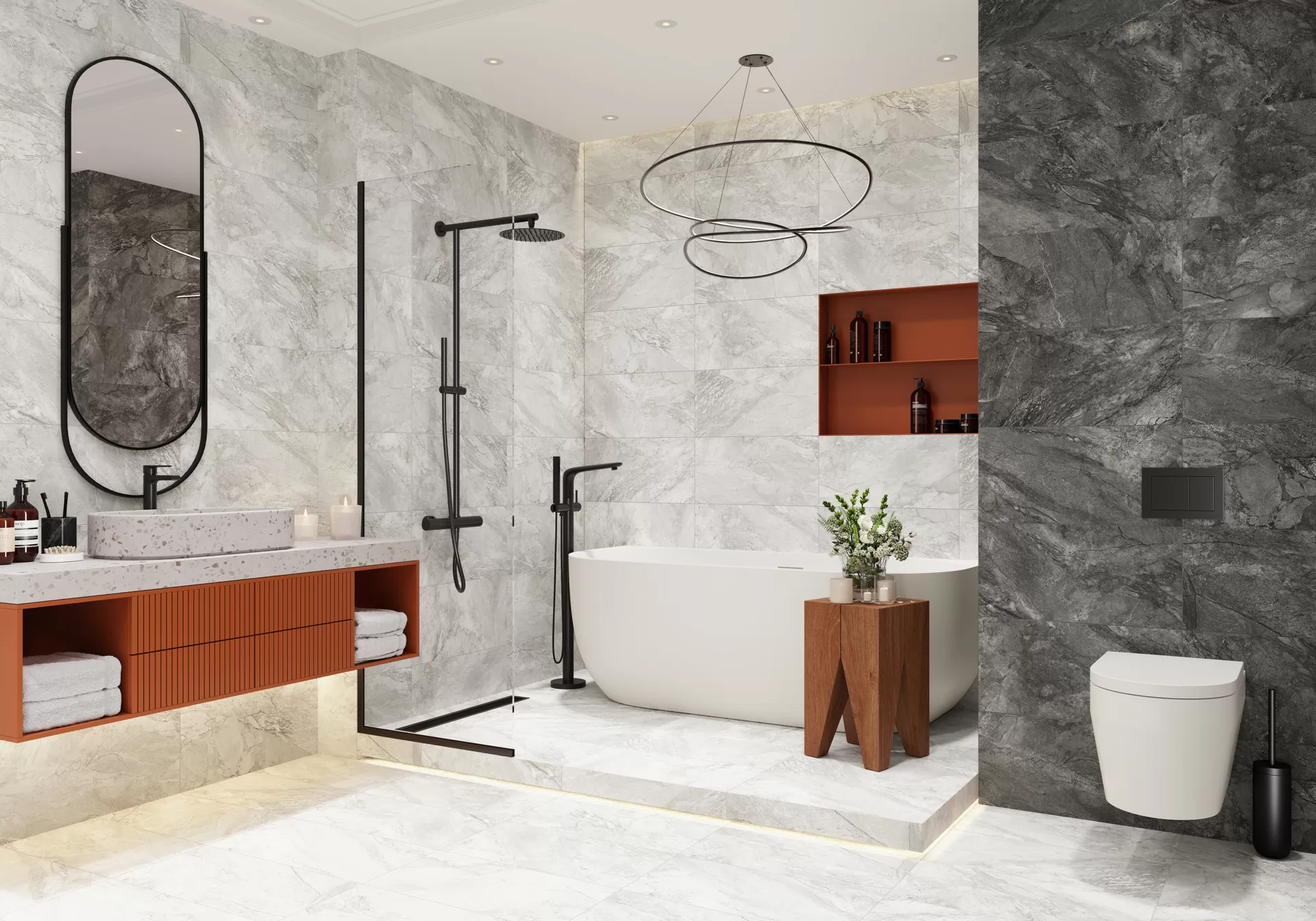 Керамогранит D12062M Slate Brown 600x1200x9.5