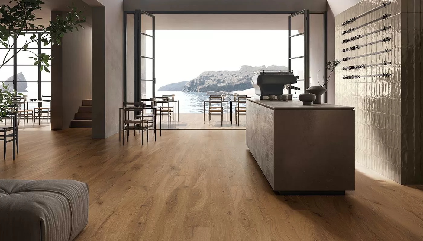 Керамогранит EMP2 I-Wood Rovere Imbrunito Naturale Rett 20x120