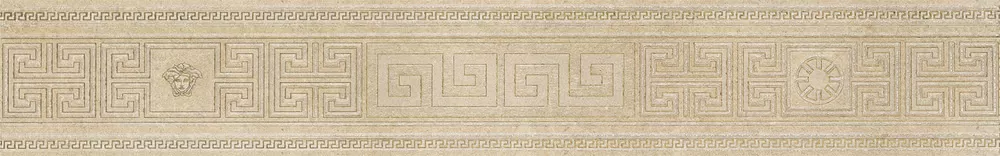 Керамогранит 261126 GREEK Naturale BEIGE/ORO Fascia 12.5Х80