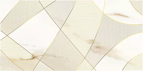 Плитка Декор Calacatta Royal Geometria 63x31.5