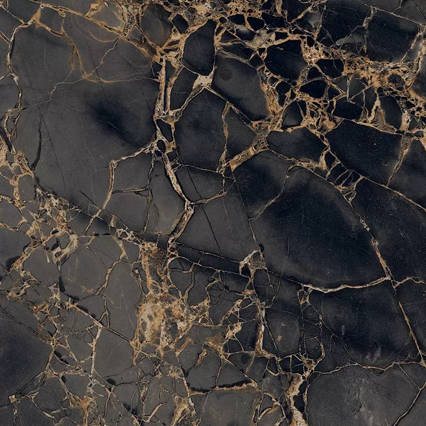 Керамогранит GR101 Golden Black High glossy 600x600