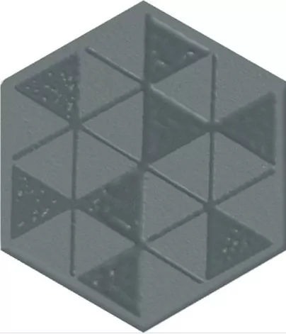 Керамогранит OS/D241/63010 Декор Агуста синий 6х5,2