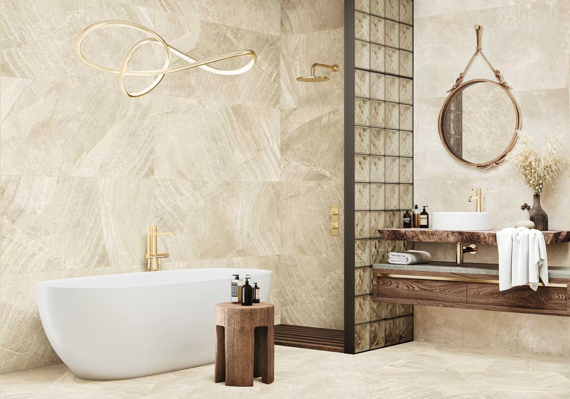 Керамогранит D60202M Rock Sand карвинг 600x600x9.5