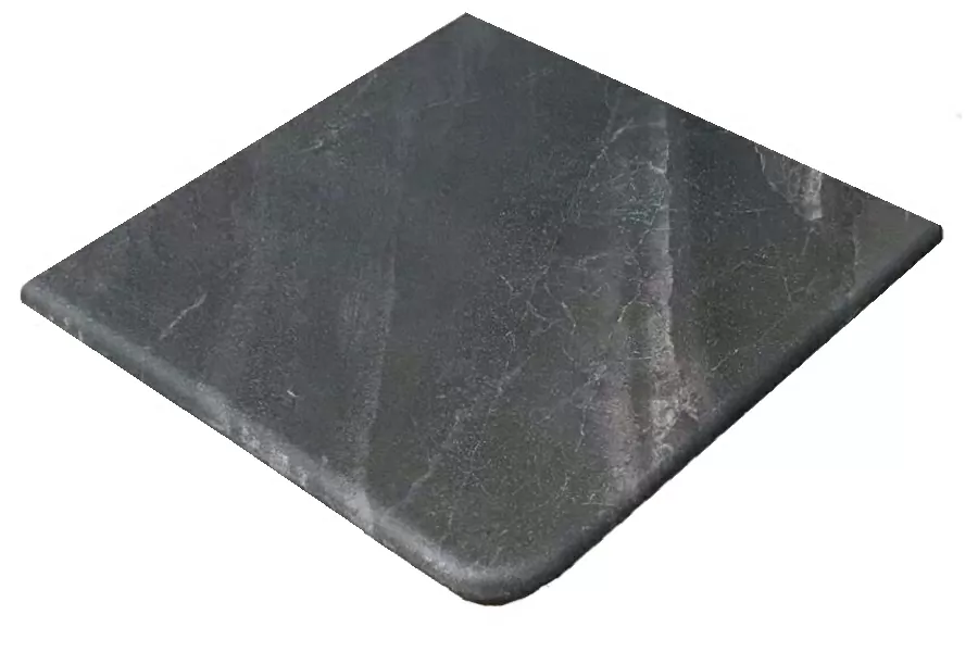 Клинкерная плитка Ступень угловая Tibet Anti-Slip Rect. Antracita 33*33