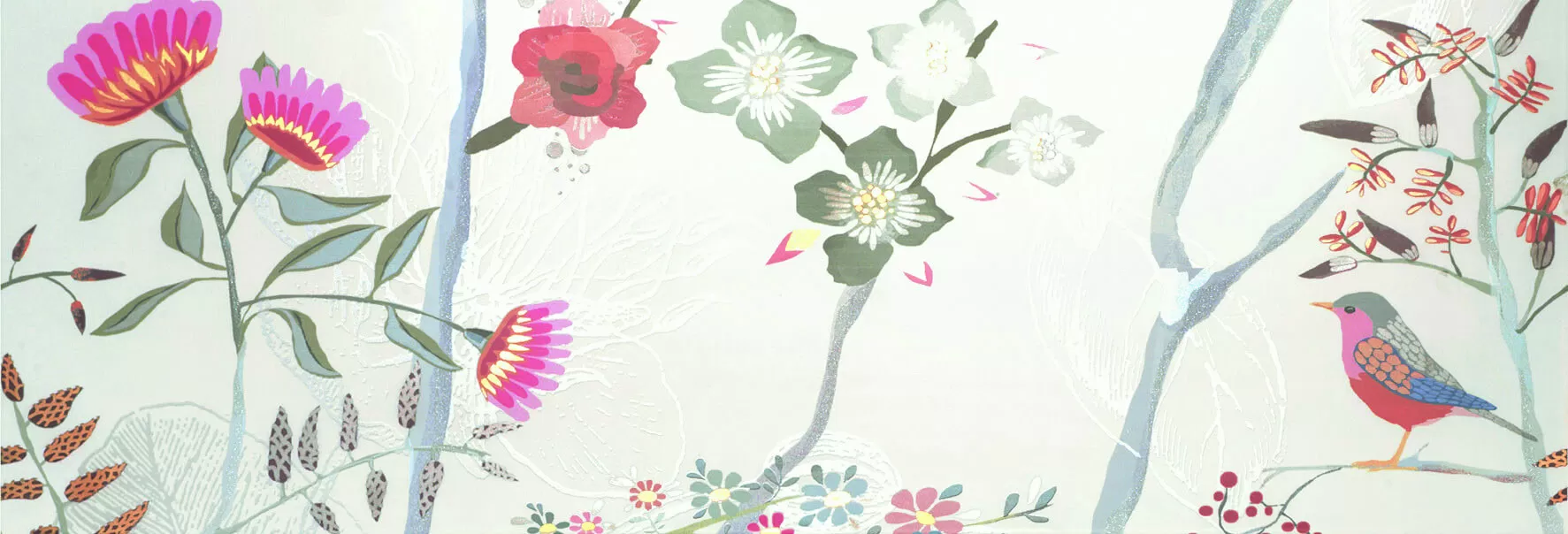 Плитка Панно Albi Blanco Garden 126,4x90