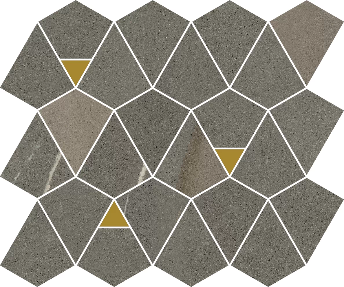 Мозаика 600110000946 Metropolis Arcadia Mosaico Vertex 6mm 25.8x30