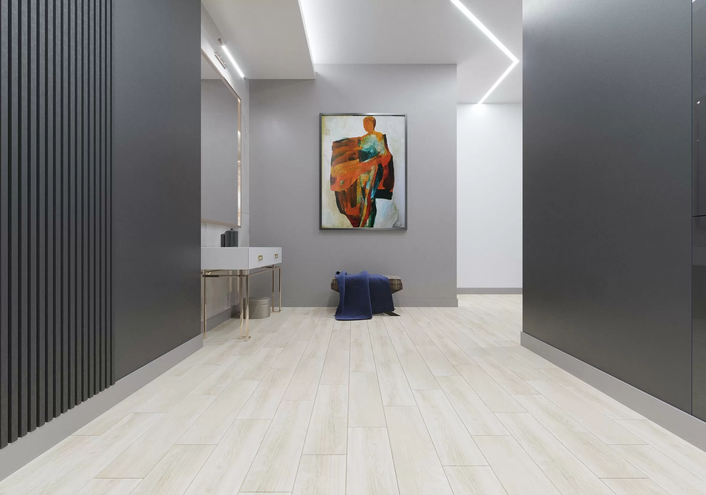 Керамогранит Savana кремовый 15х60