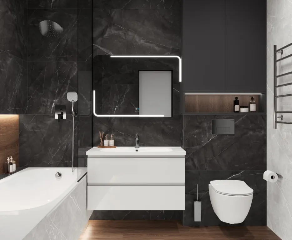 Керамогранит LP6012G0011R Timeless Pearl светло-серый матовый карвинг 59,5х119,1