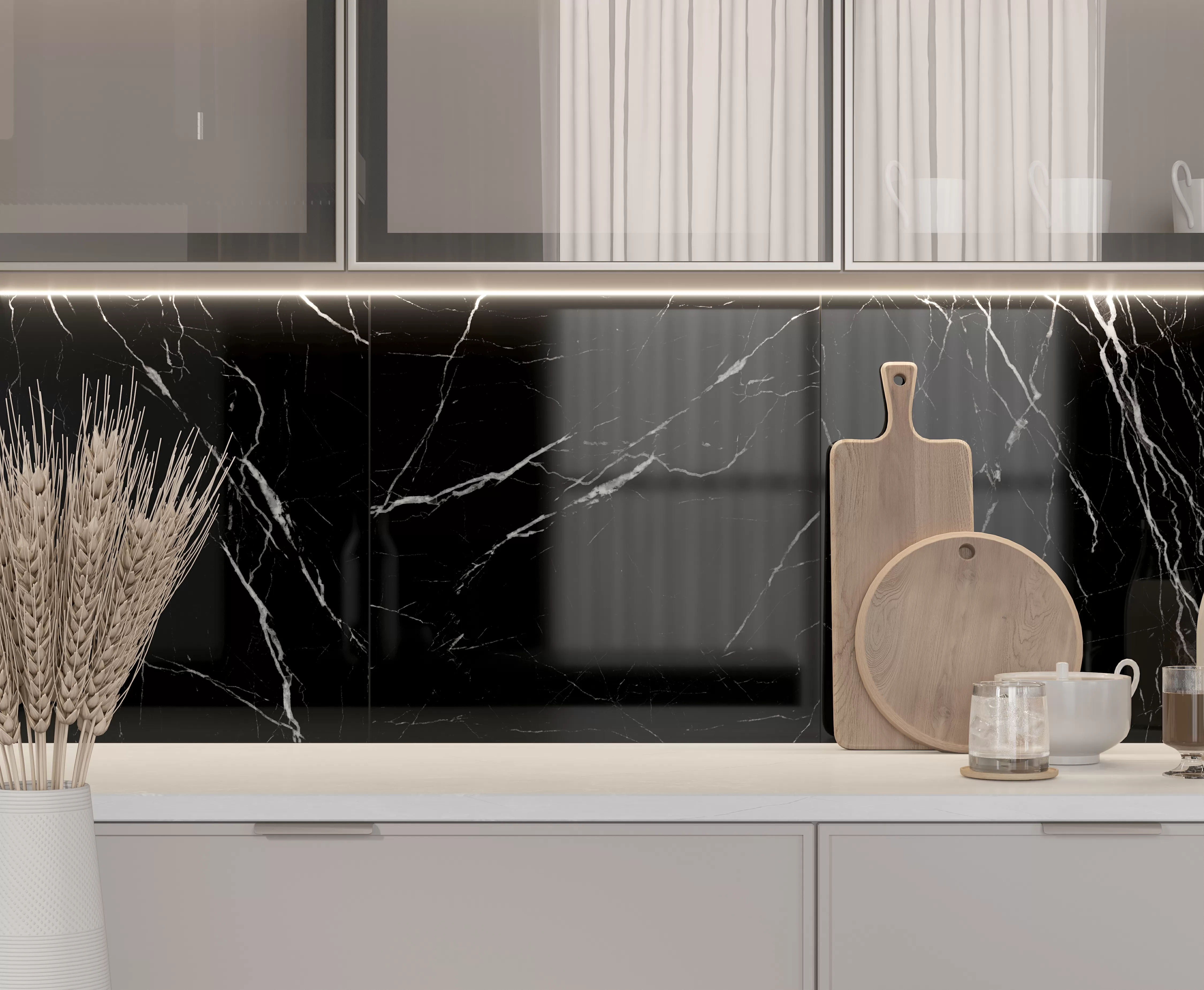 Керамогранит Flash Black чёрный 60x60