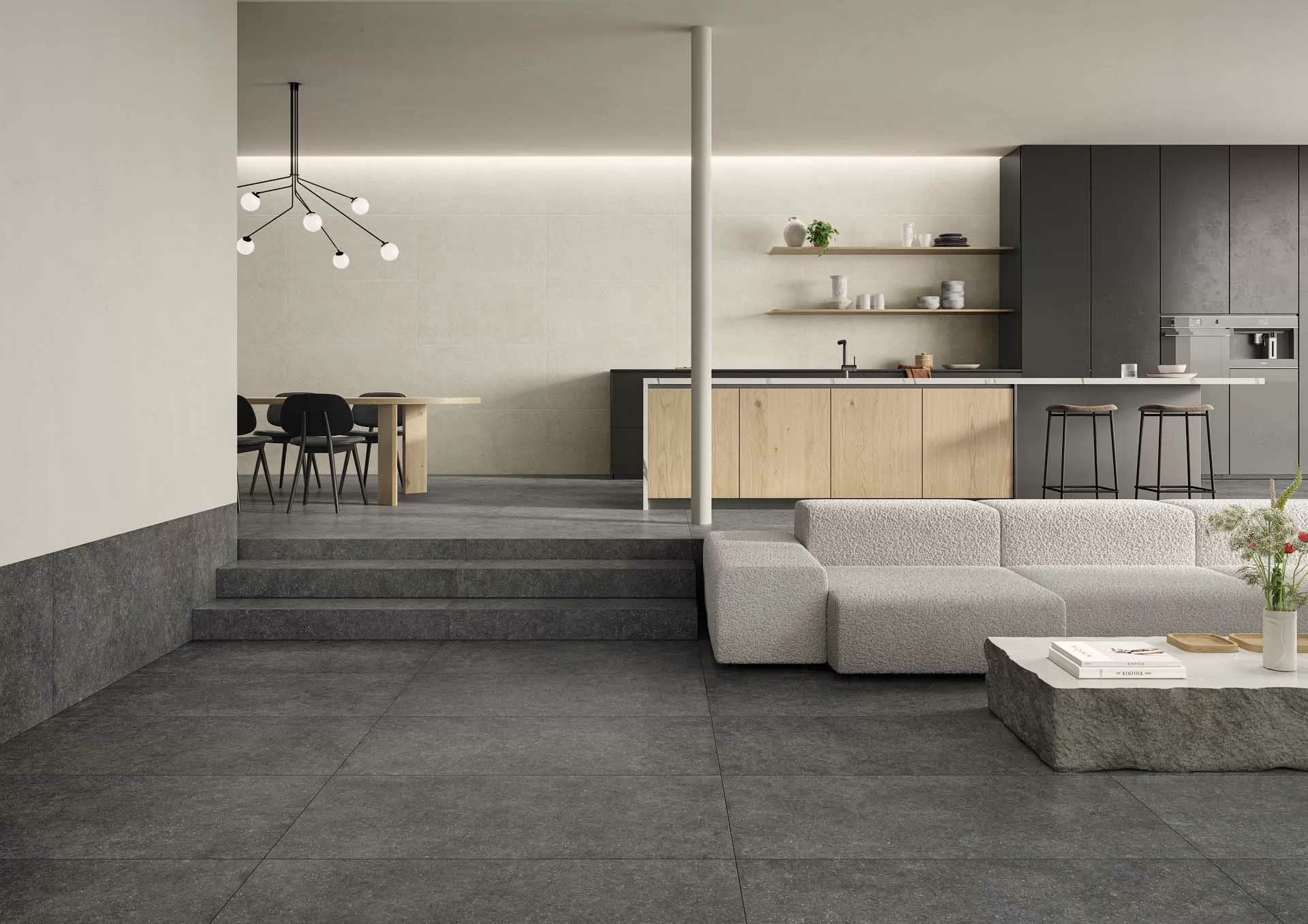 Керамогранит Stile White Smoke Rigata 60x120