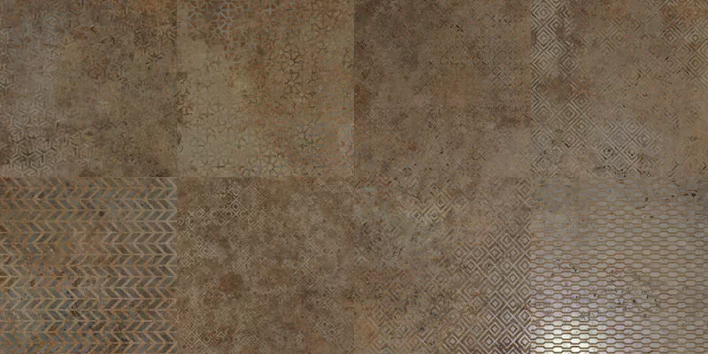 Керамогранит Deco Titan Copper 49.1x98.2