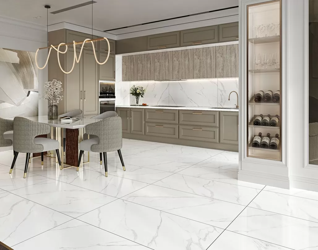 Керамогранит M4400P Statuario Alba Glossy 60x120