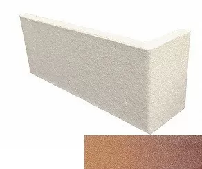 Искусственный камень Сердолик угловой элемент 240/115x71х10