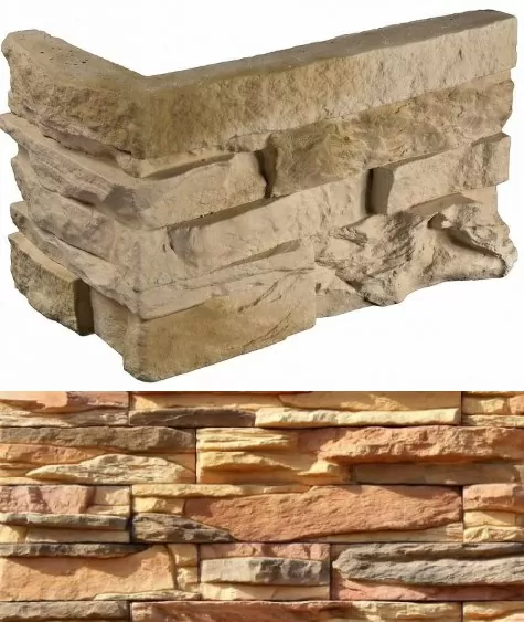 Искусственный камень 130-55 Уорд Хилл угол 10x29,5x10 (9x24x10)