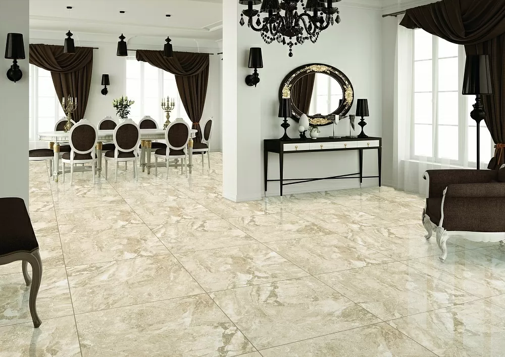 Керамогранит PR104 Brecia Ivory Polished 600x600