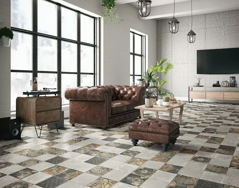 Керамогранит PT03074 Scudo Azurro 20x20