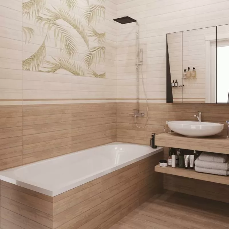 Керамогранит GT407VGN Madera Бежевый 14,8x59,7