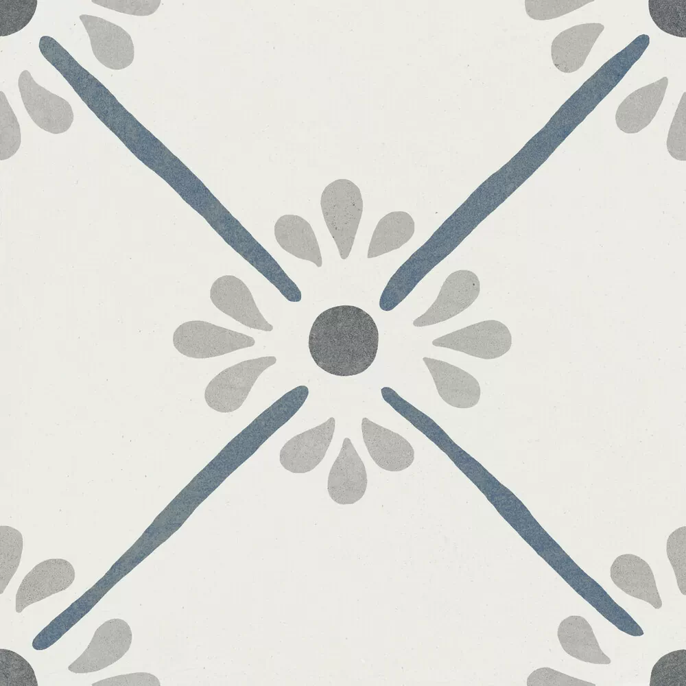 Керамогранит 37787 Provenza Blue Flower/22,3 22,3x22,3