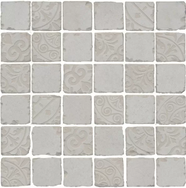 Керамогранит SBM005/DD6403 Про Фьюче серый светлый мозаичный 30x30