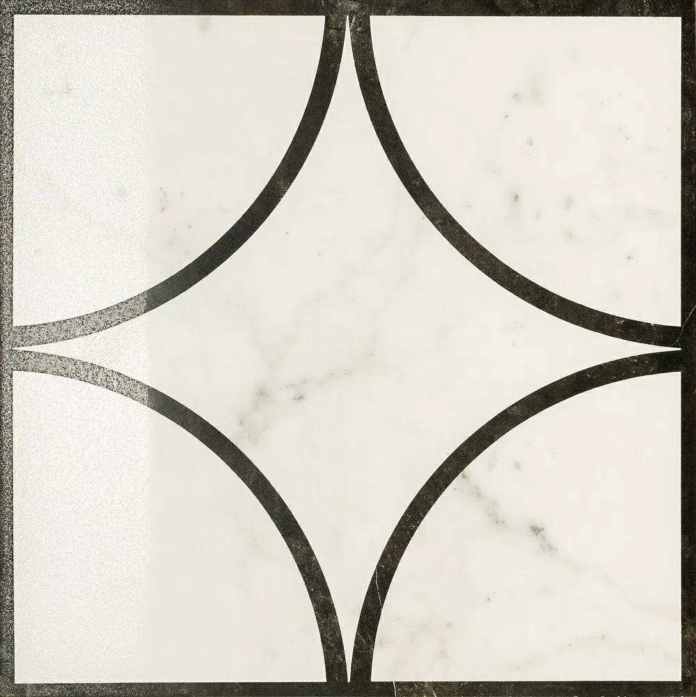 Керамогранит 610080000154 Шарм Перл Вставка Луп Люкс 59х59