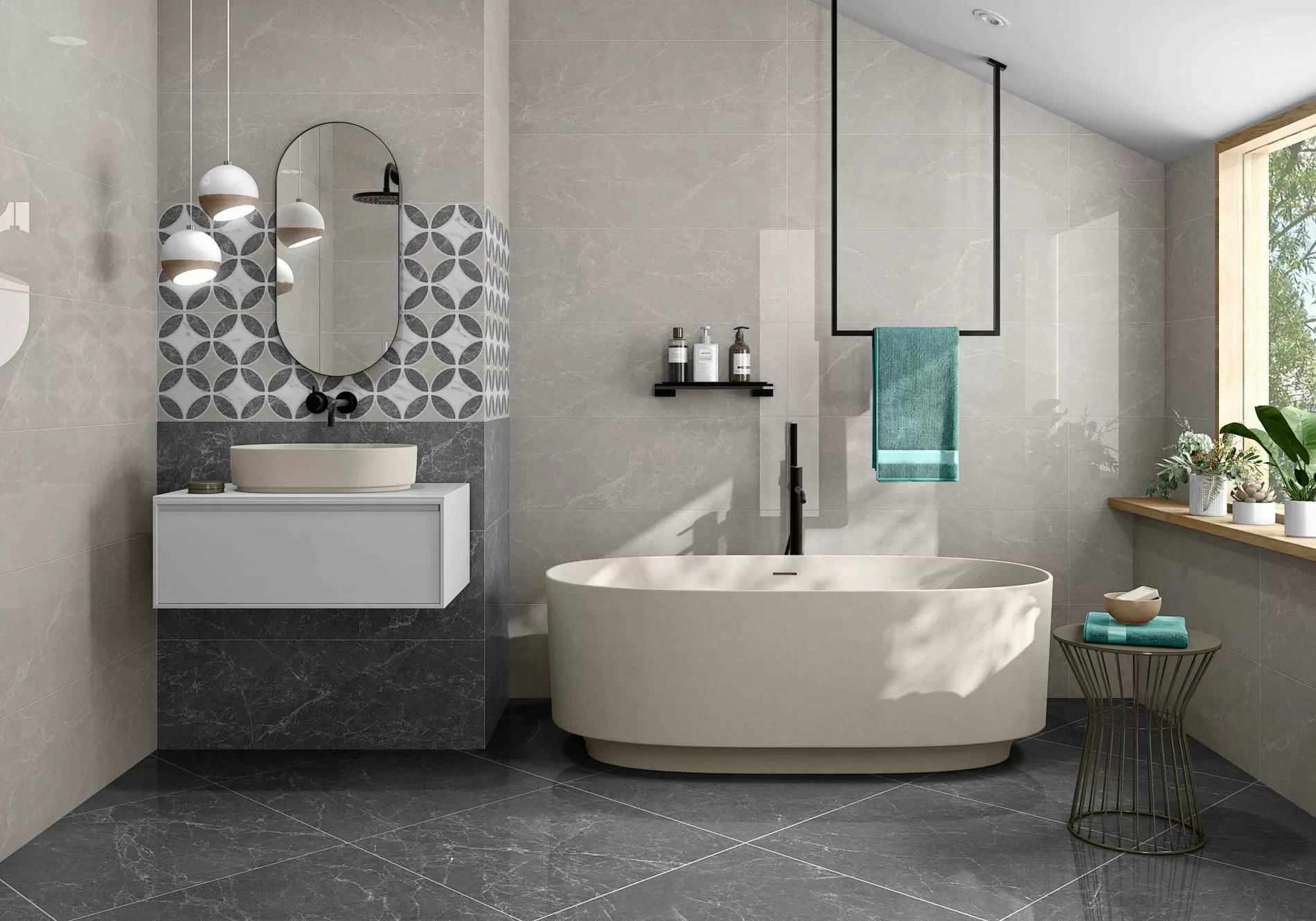 Керамогранит AT. Murano Gris 60x120