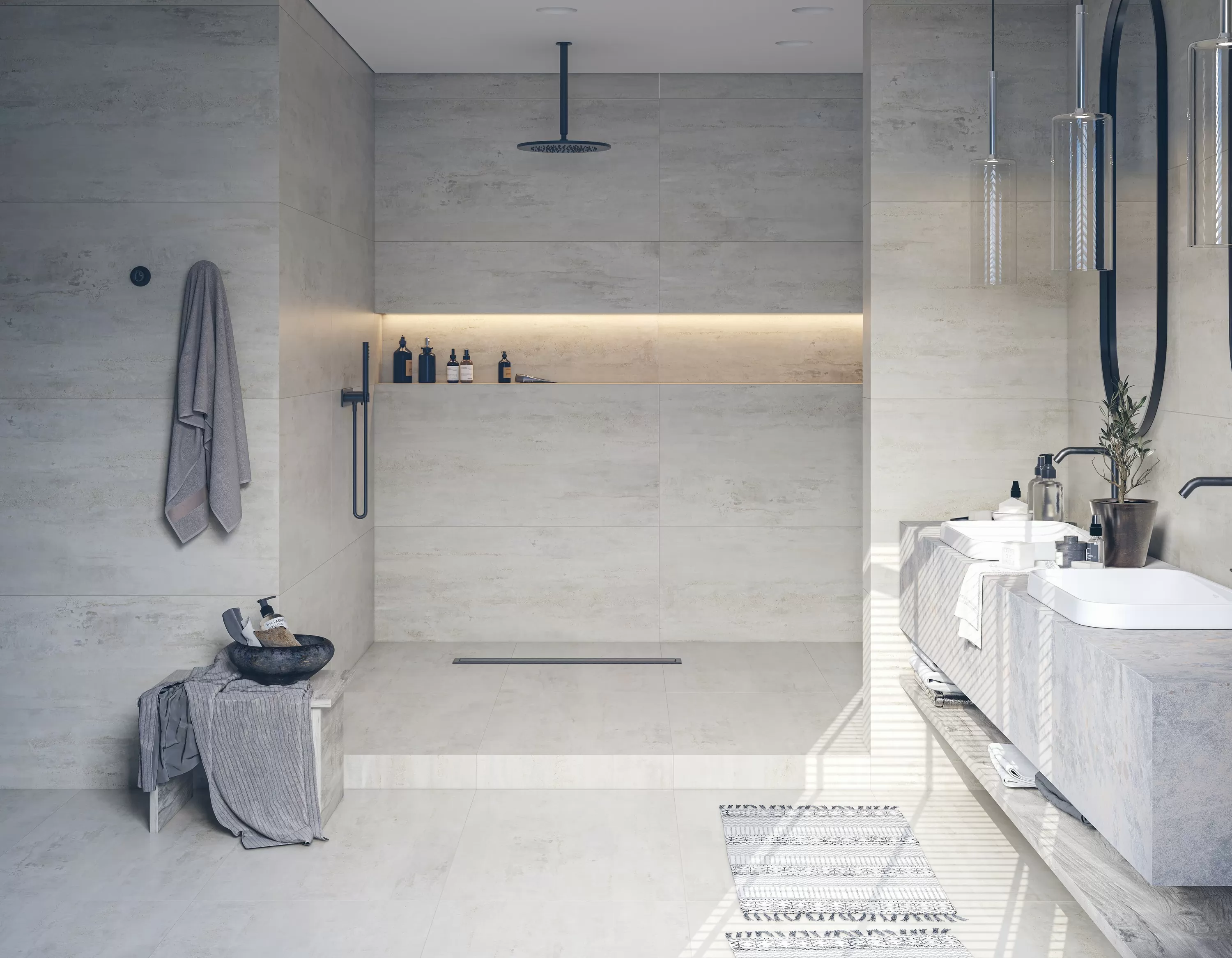 Керамогранит K-2010/MR/p01 Плинтус Elevator Beige 76x1200x10