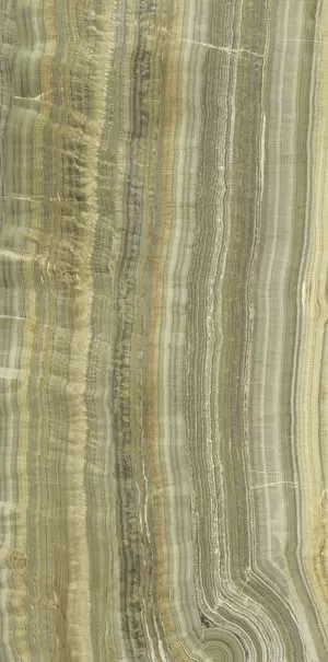 Керамогранит UO6L300558 Green Onyx Vein Cut Lucidato Shiny 150x300