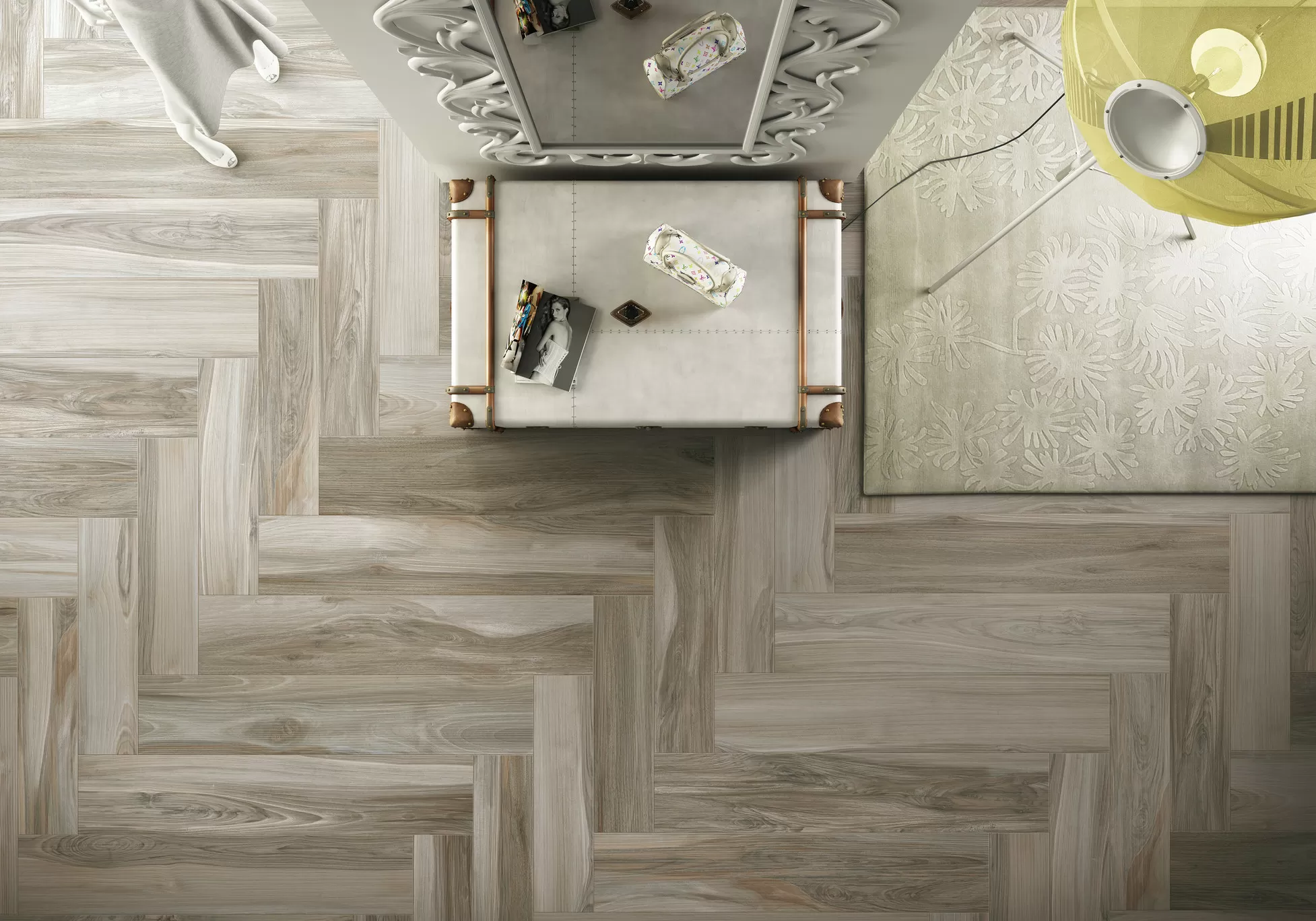 Керамогранит 60946 SAVANNA CREAM RET 15*60