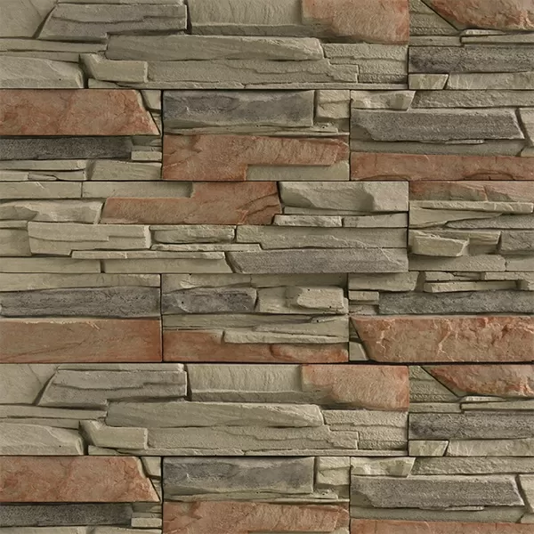 Искусственный камень 1-30-04 Казбек 9х18,2 9x24,5 9х44 (комплект из трех размеров)
