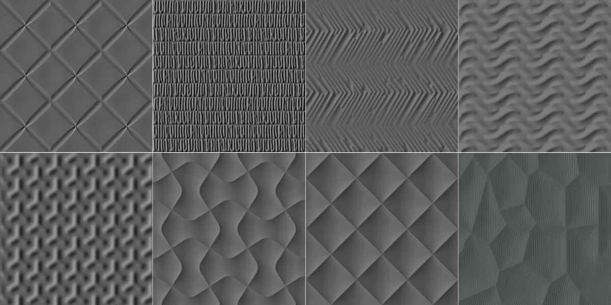 Керамогранит 600010001994 Genesis Play Carbon 15x15