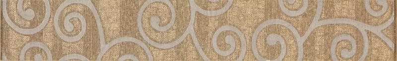 Плитка List Textile Ebano Бордюр 10x60