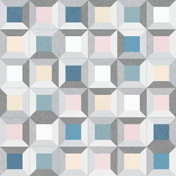 Плитка Argileto Multicolor Mix 20X20