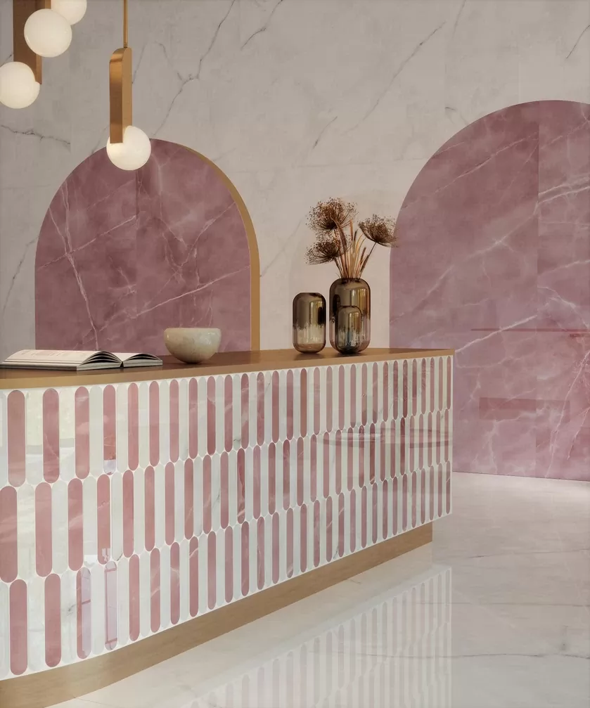 Керамогранит 610130005295 Symphonyx Rose Battiscopa Lap 7,2x60