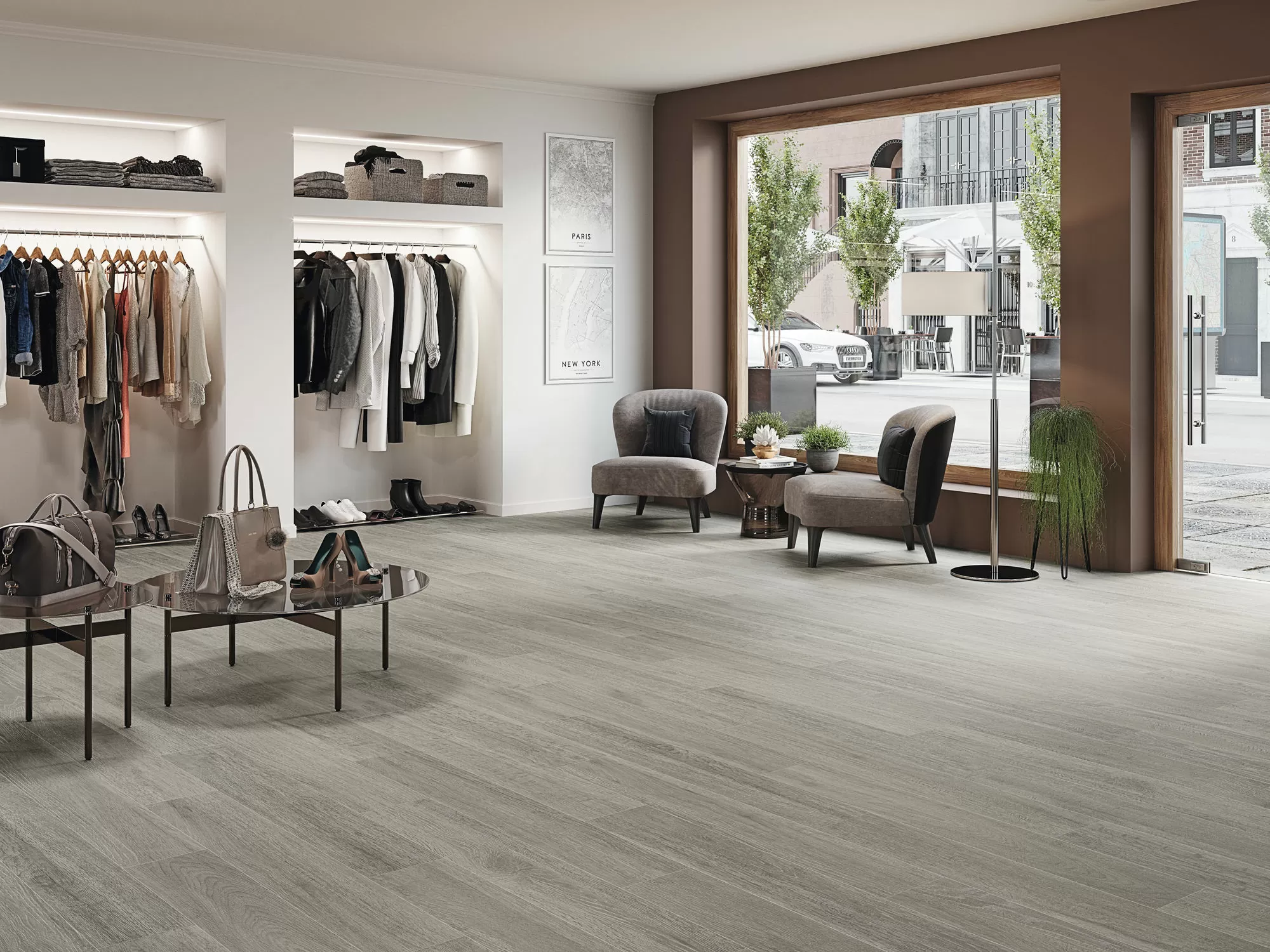 Керамогранит Carpatos Natural Rect R10 20x120