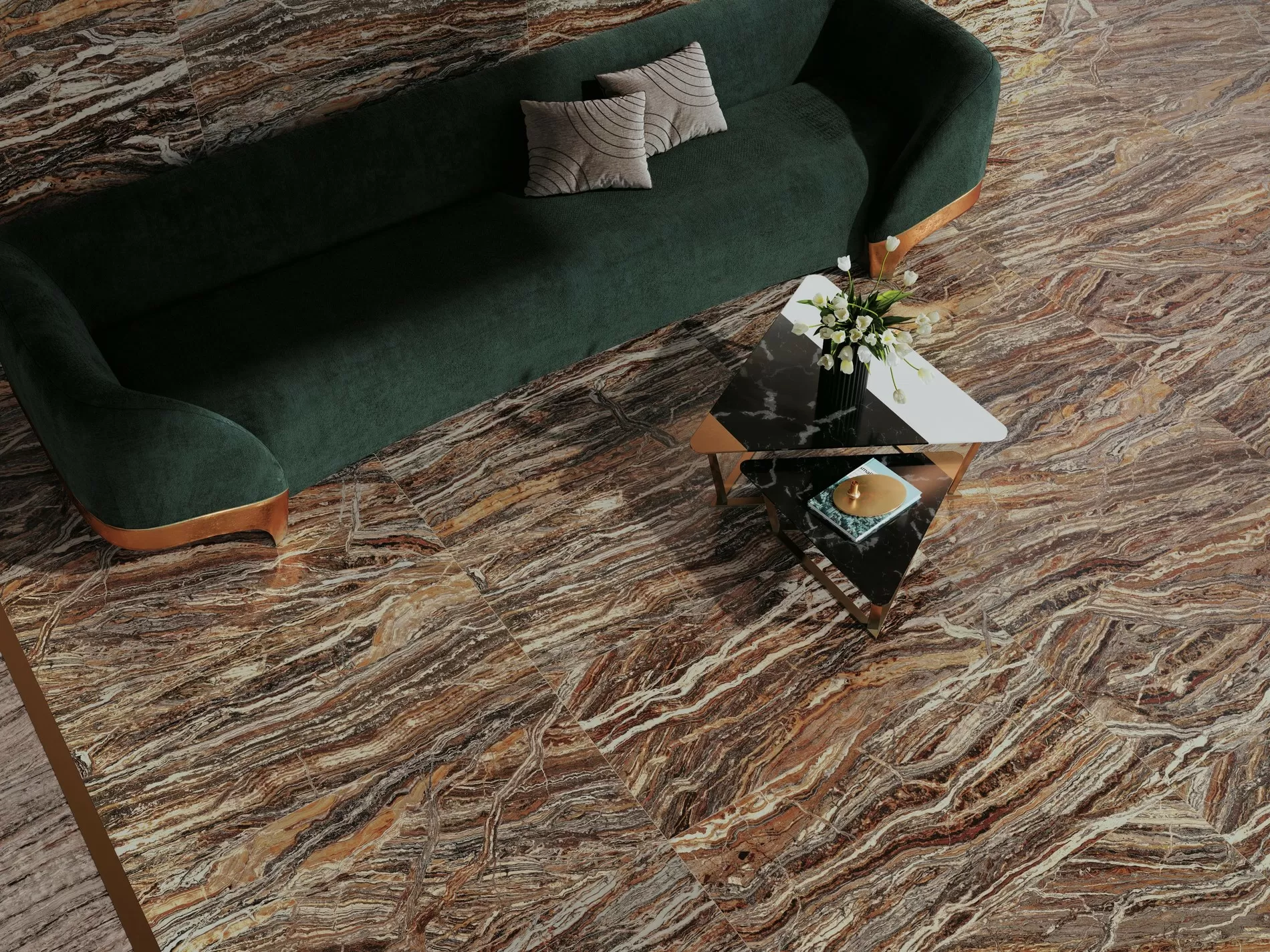 Керамогранит 610090002325 Epos Grey Bottone 7,2x7,2