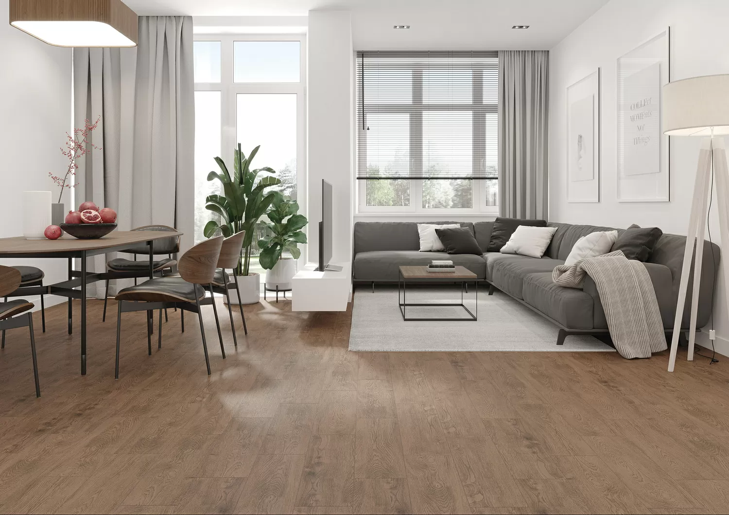 Керамогранит C-FF4M052D Finwood белый 18.5x59.8