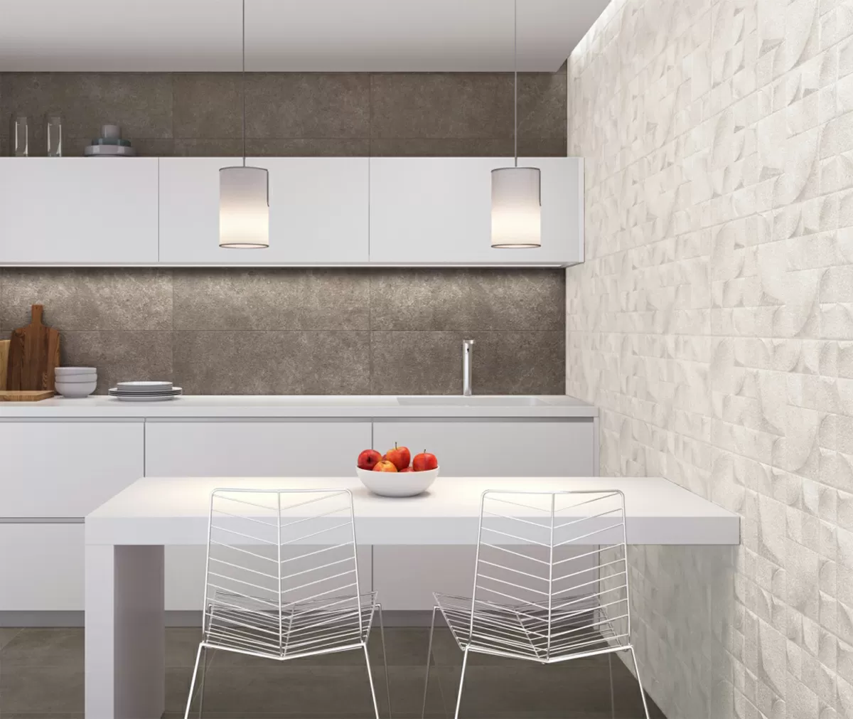 Плитка Icon Taupe Rect 30x90